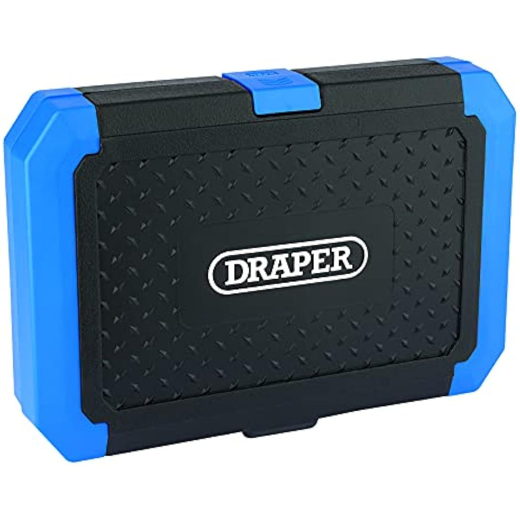 Draper 47-Piece 1/4" Metric Socket Set – Chrome Vanadium Steel Tools