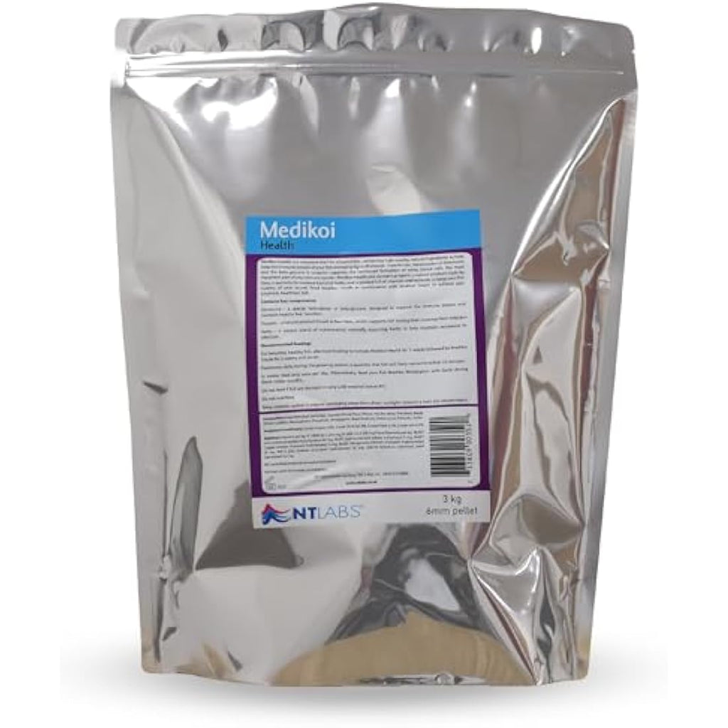 NT Labs Medikoi Health Pond Fish Food with Propolis - 3kg (6mm)