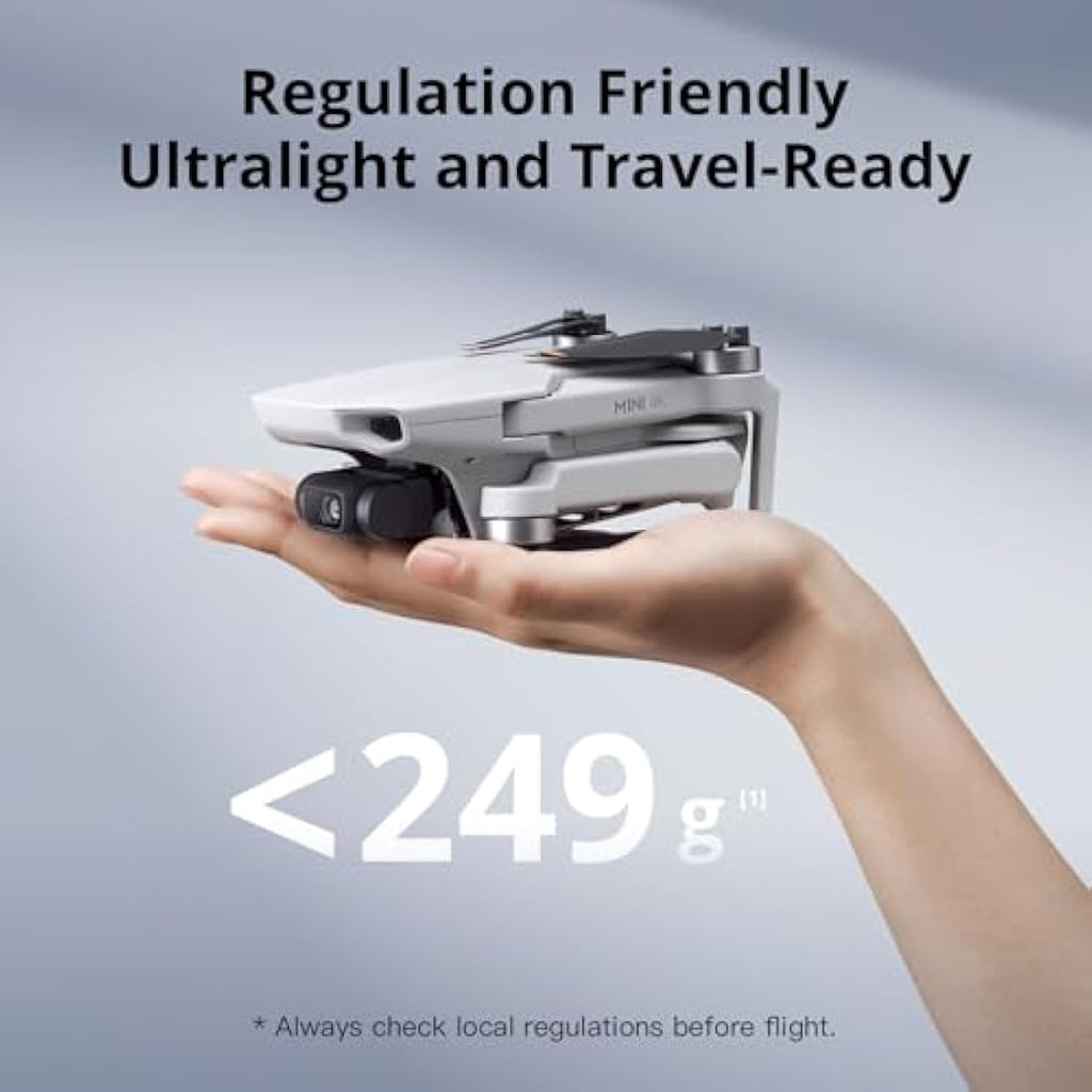 DJI Mini 4K Drone – 3-Axis Gimbal Camera with 10km Video Transmission