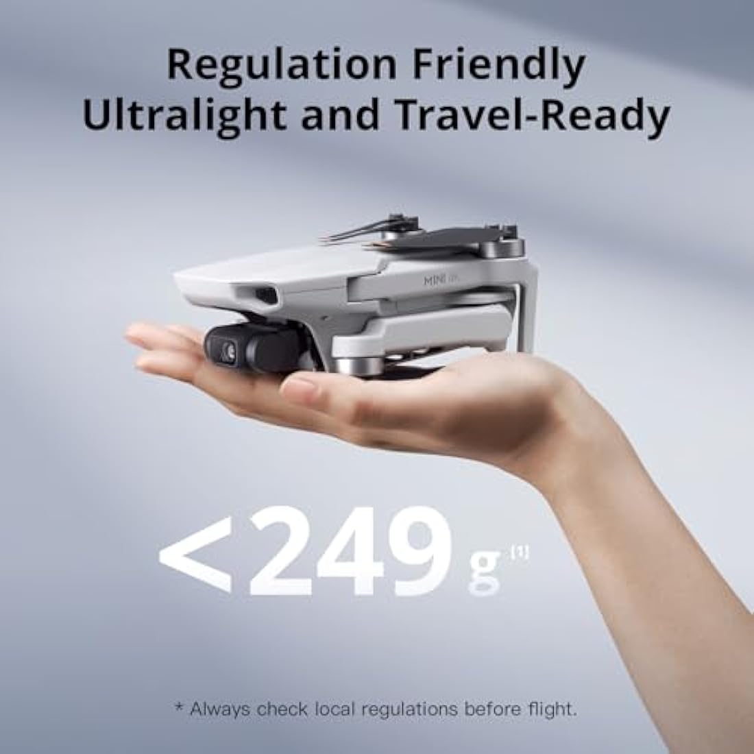 DJI Mini 4K Drone – 3-Axis Gimbal Camera with 10km Video Transmission