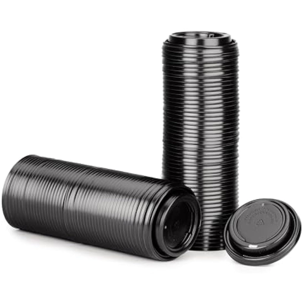 Signature Packaging Ripple Coffee Cup Lids | 12oz & 16oz | 500 Pack