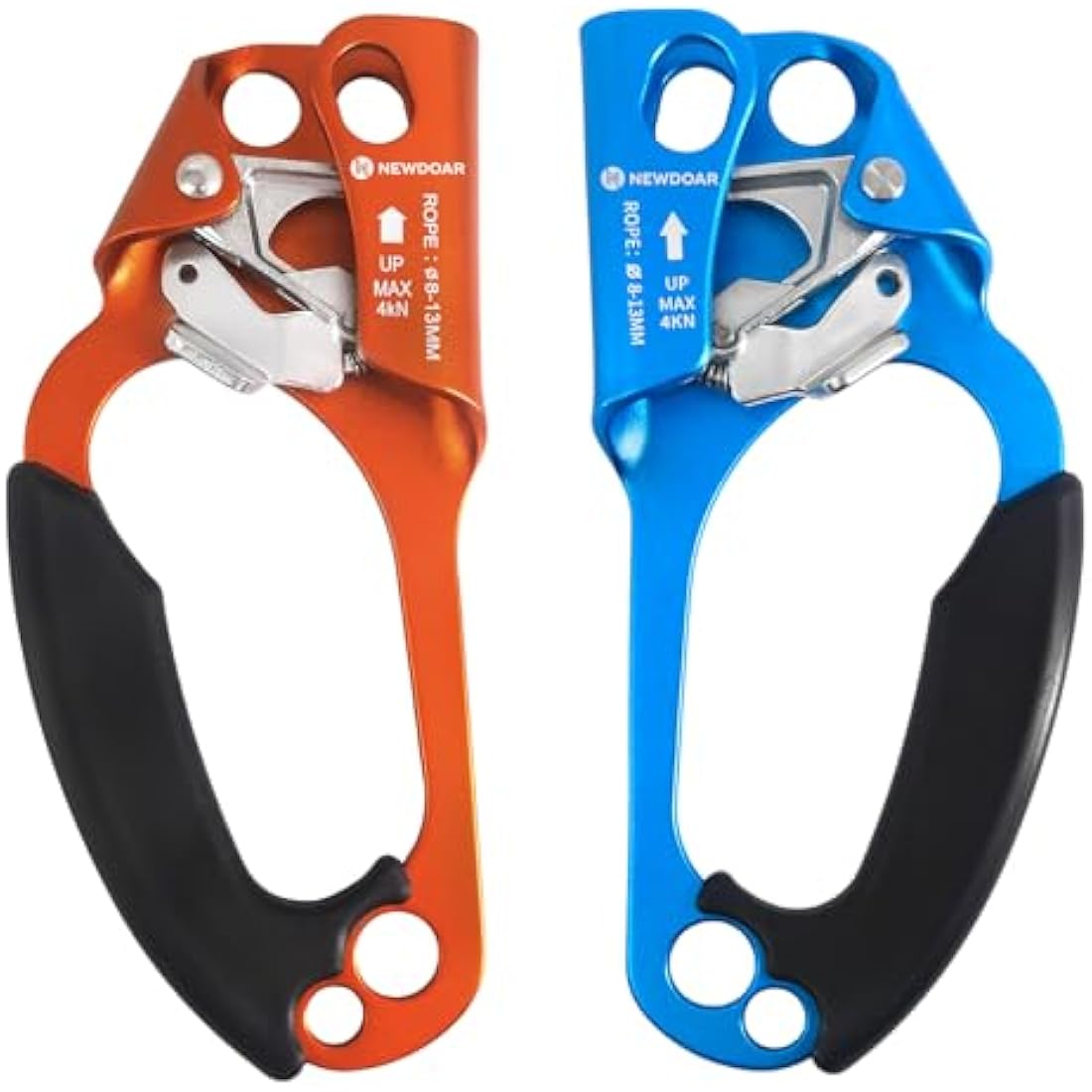 NewDoar Hand Ascender – UIAA Certified Rock Climbing Rope Clamp 8-13mm