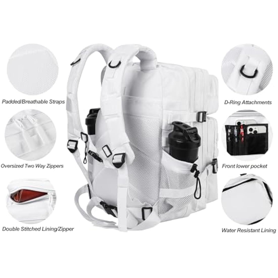 Military Tactical Backpack | 45L Waterproof Molle Rucksack