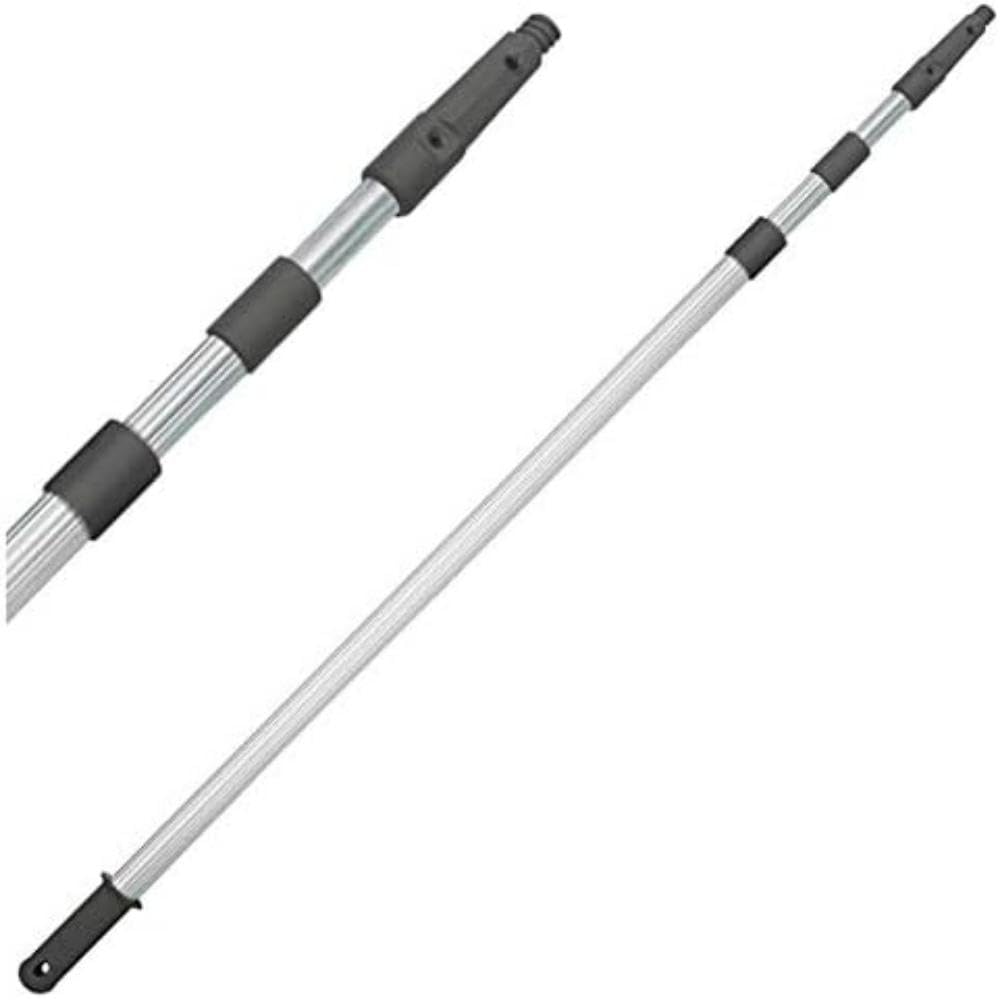 Vermop 12930 Telescopic Pole – 180 cm 3-Piece Aluminium Handle