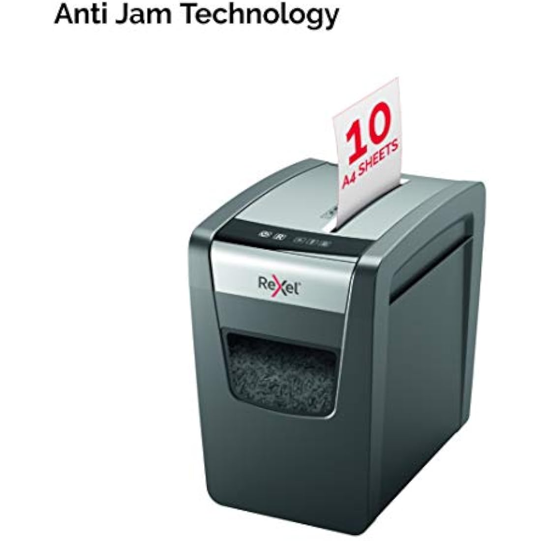 Rexel Momentum X410-SL Slimline Cross Cut Paper Shredder | 23L Bin