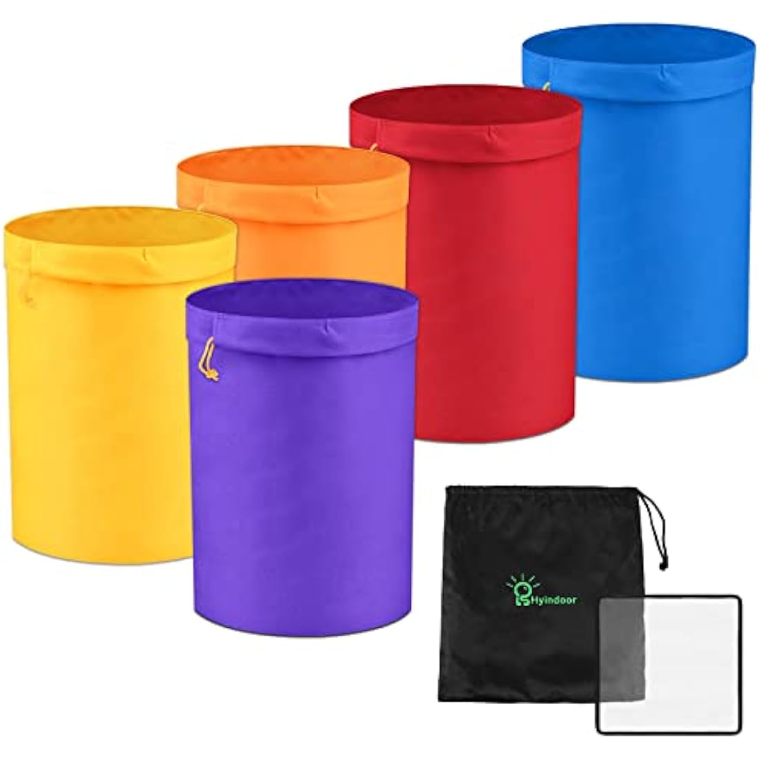 Hyindoor 5 Gallon Herbal Ice Oil Extraction Bubble Bags - 5 Bag Set