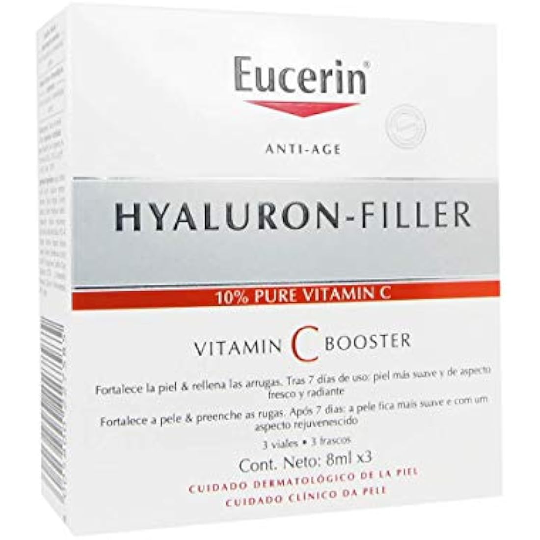 Eucerin Hyaluron-Filler Vitamin C Booster - Anti-Aging Serum 3 x 8ml