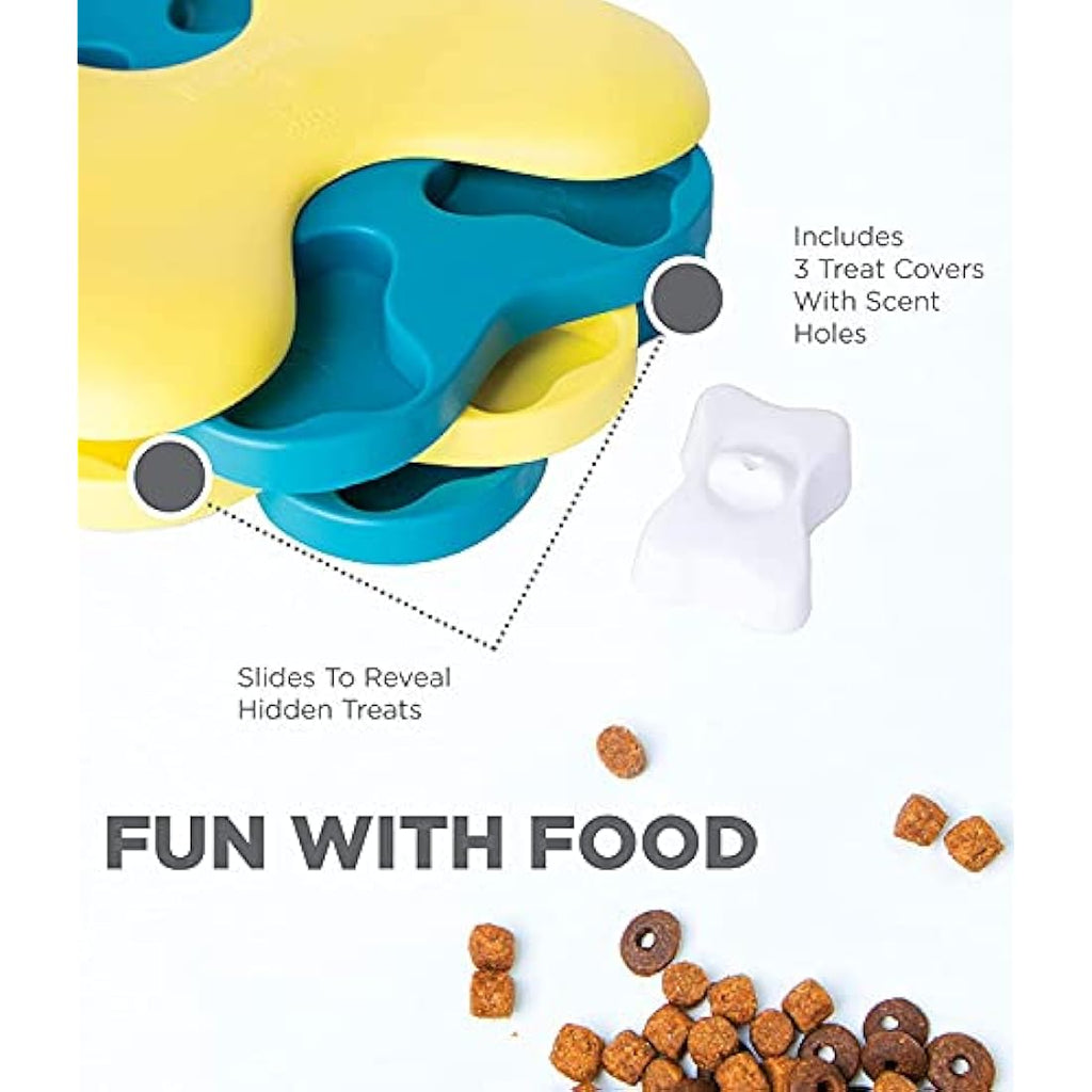 Nina Ottosson Dog Tornado Puzzle Toy – Level 2 Interactive Treat Dispenser