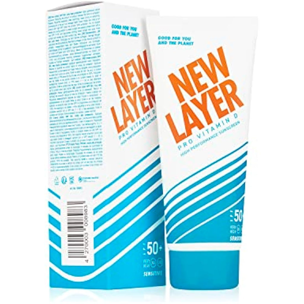 NEW LAYER Sensitive Sunscreen SPF 50+ | Pro Vitamin D | 200ml