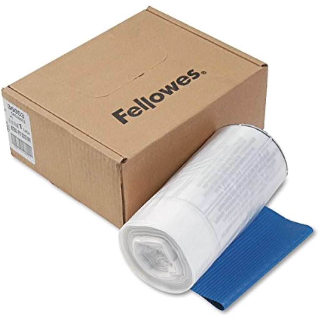 Fellowes Shredder Bags | 30-35 Litre Waste Disposal Bags - 100 Pack