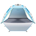 4-5 Person Instant Pop Up Beach Tent | Large Sun Shelter