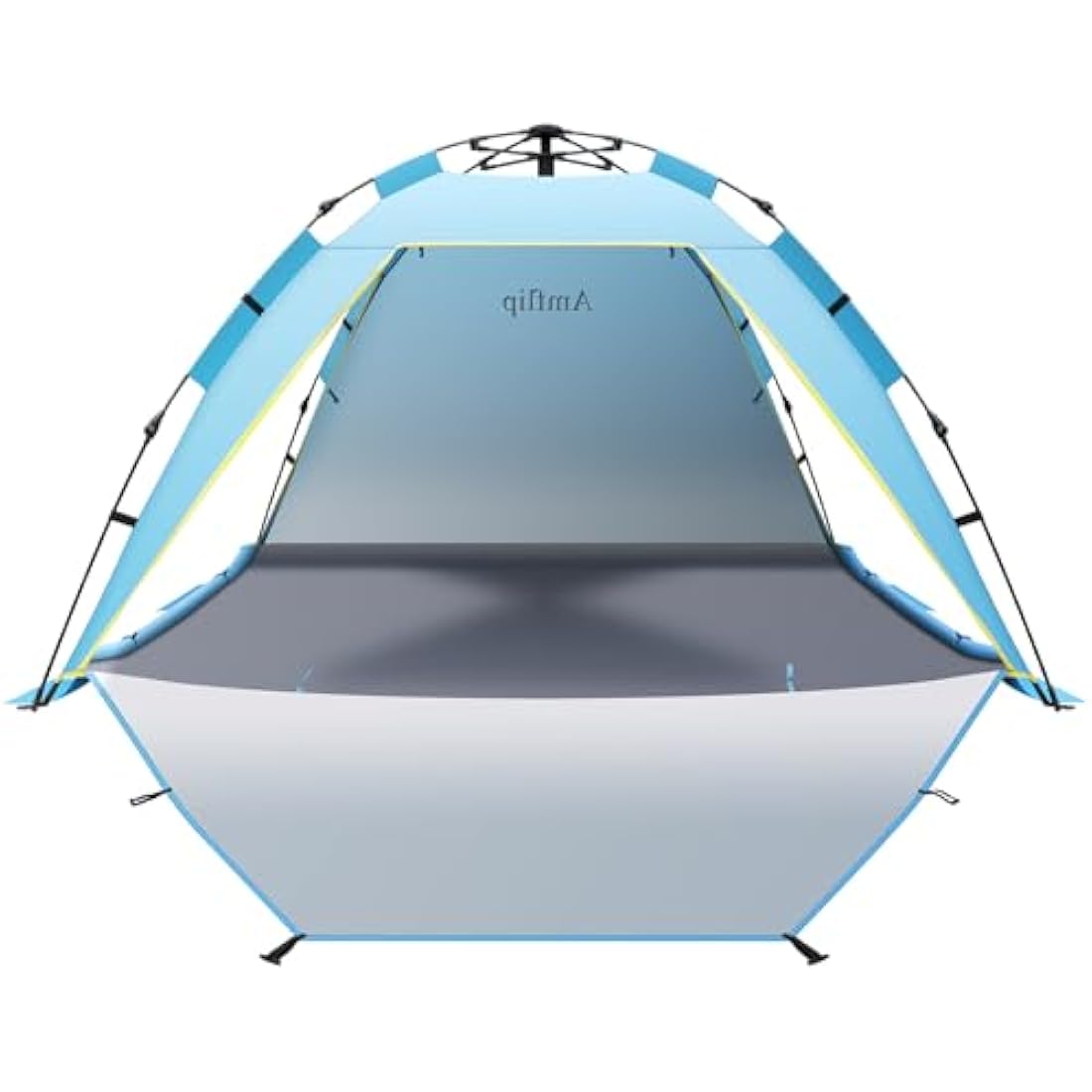 4-5 Person Instant Pop Up Beach Tent | Large Sun Shelter