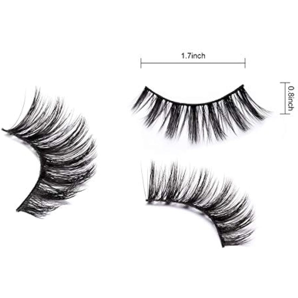 DYSILK 5D Wispies False Eyelashes – Reusable Handmade Synthetic Lashes