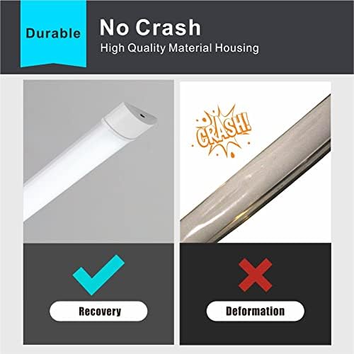 Sundertech LED Batten Light | 3FT 25W 3CCT Selectable | 2 Pack Set