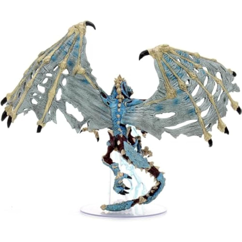 WizKids D&D Icons of the Realms: Boneyard – Blue Dracolich Miniature