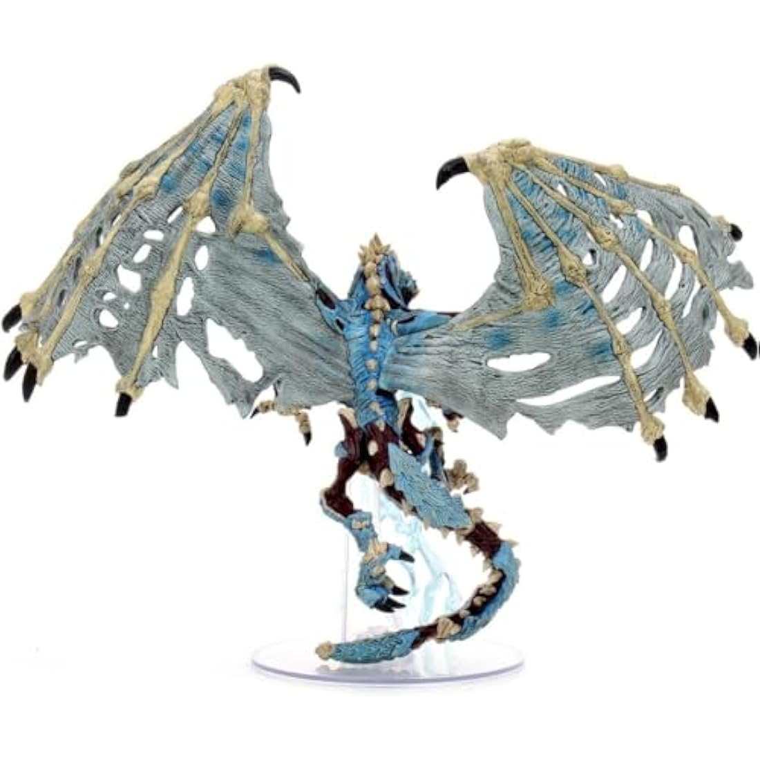 WizKids D&D Icons of the Realms: Boneyard – Blue Dracolich Miniature