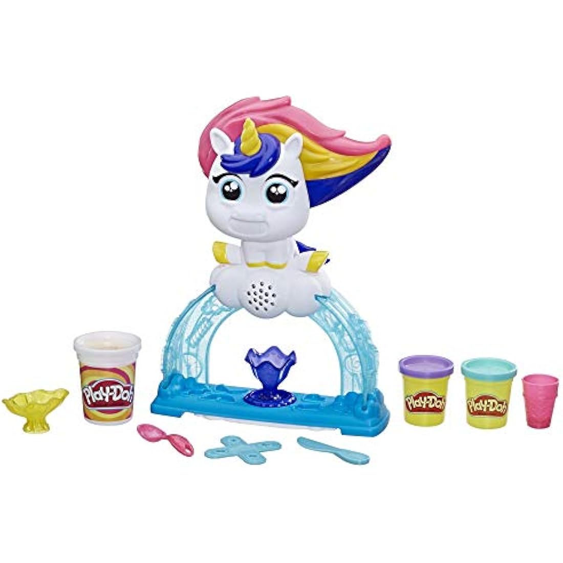 Play-Doh Tootie the Unicorn Ice Cream Maker Set with Silly Sounds