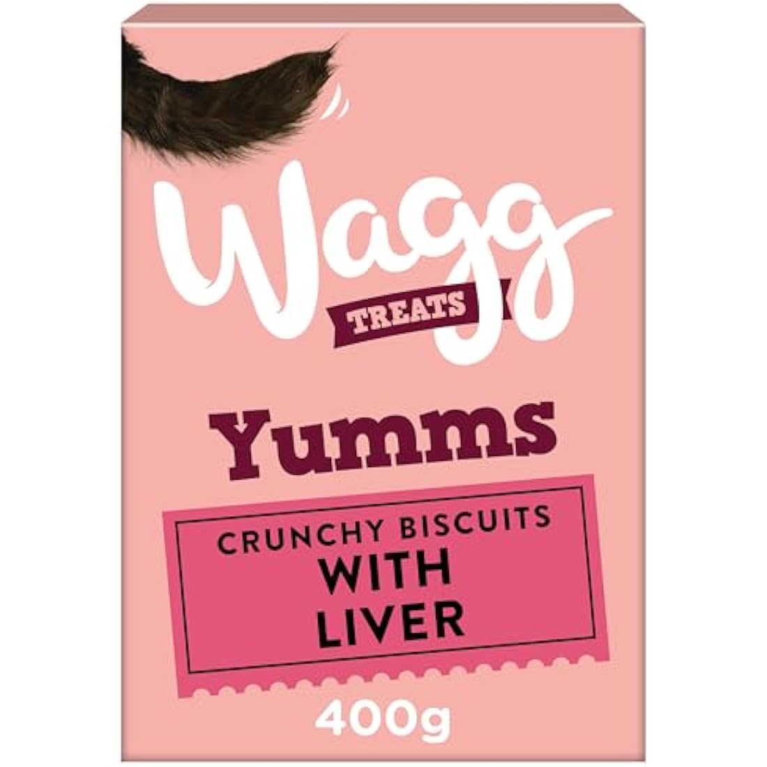 Wagg Yumms Liver Dog Treats – Oven Baked & Nutritious – 400g (Pack of 5)