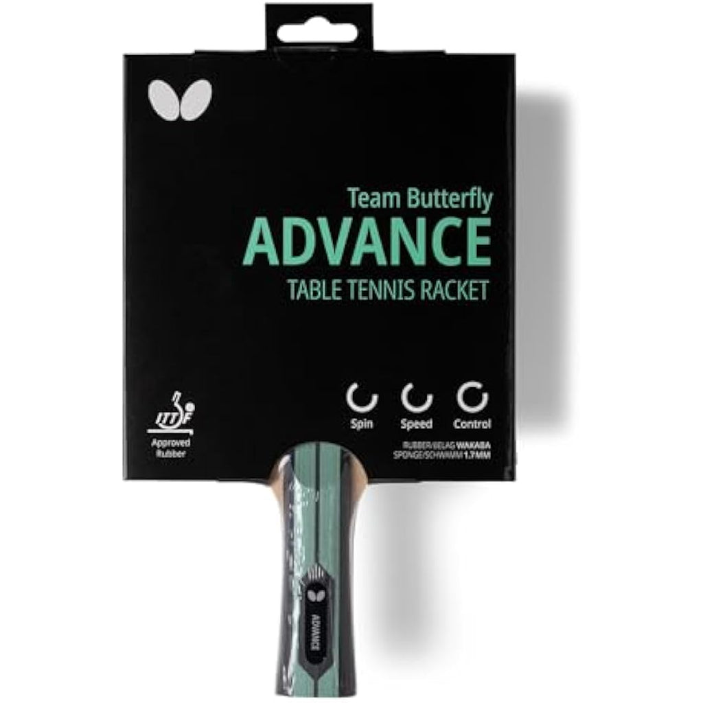 Butterfly Team Advance Table Tennis Bat – ITTF Approved Pro Racket
