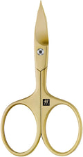 ZWILLING 2-in-1 Nail and Cuticle Scissors | Gold Stainless Steel – 90mm