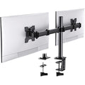 HUANUO Dual Monitor Stand | Adjustable Arm for 13-30 Inch VESA Screens