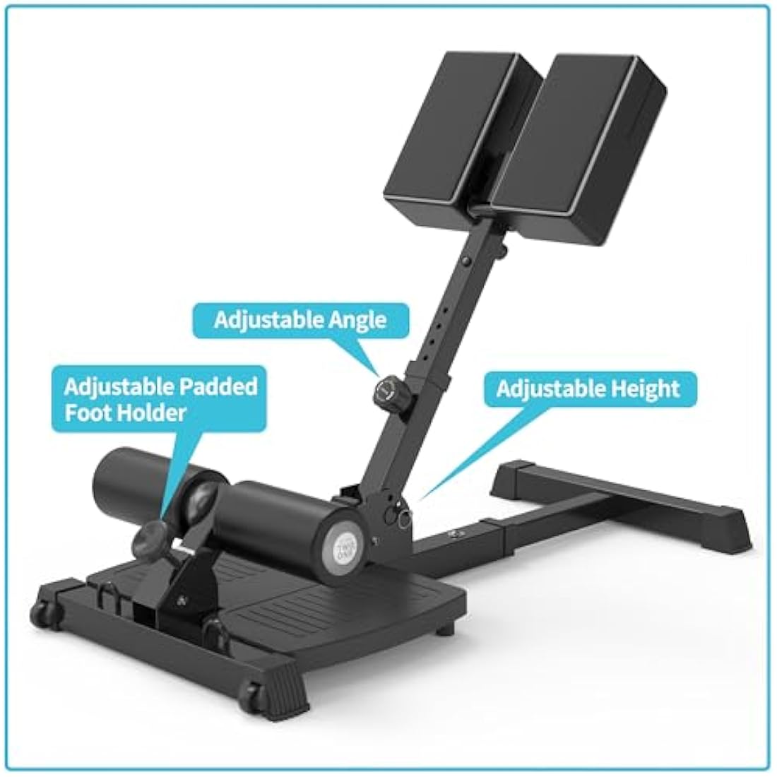 Leikefitness Multi-Function Sissy Squat Bench | Foldable Home Gym Station