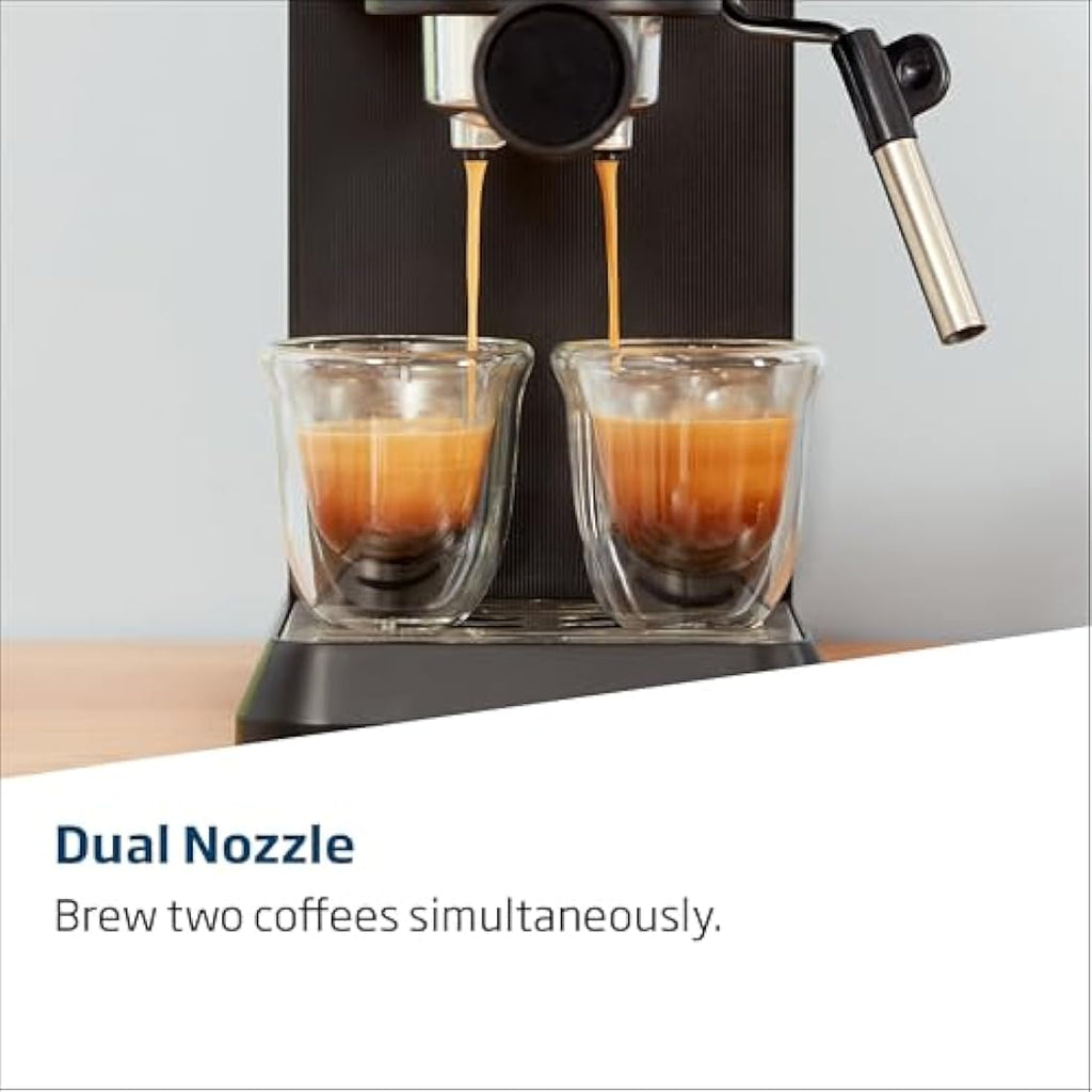 Beko CaffeExperto Manual Espresso Machine | 15 Bar & Milk Frother