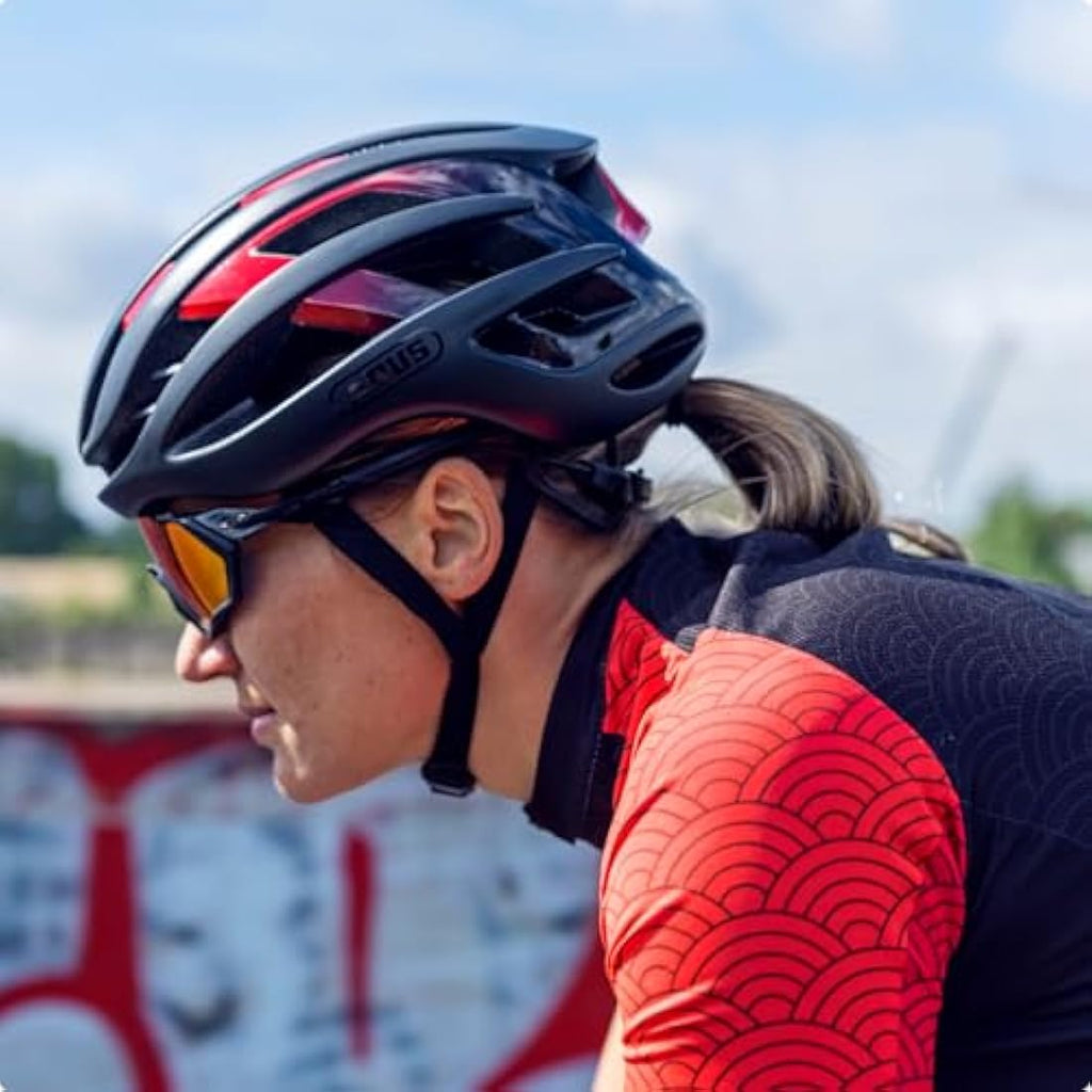 ABUS AirBreaker Road Bike Helmet – Lightweight Aerodynamic Cycling