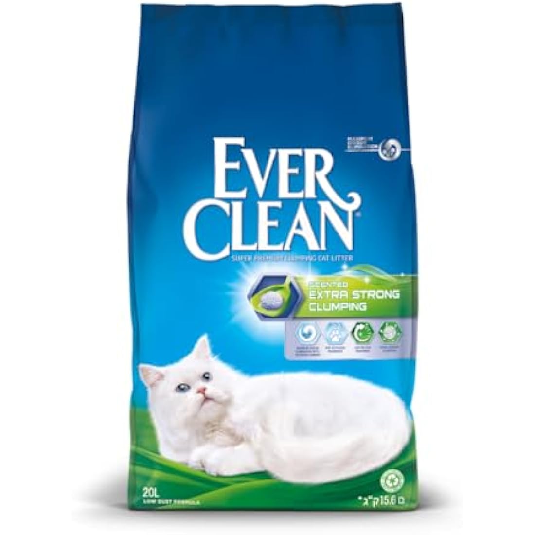 Ever Clean Extra Strong Scented Clumping Cat Litter - 20L Odor Control