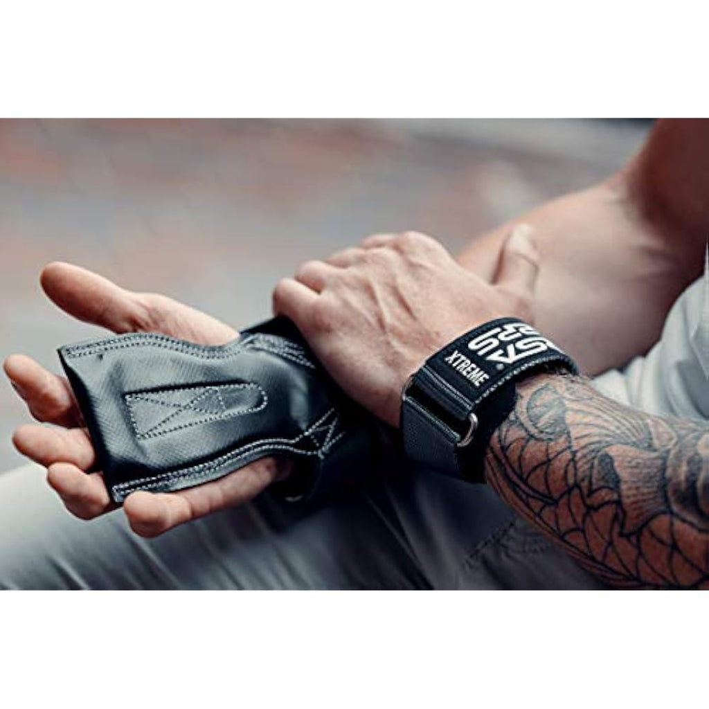Versa Gripps Xtreme Weightlifting Straps – No-Slip Wrist Support Grips