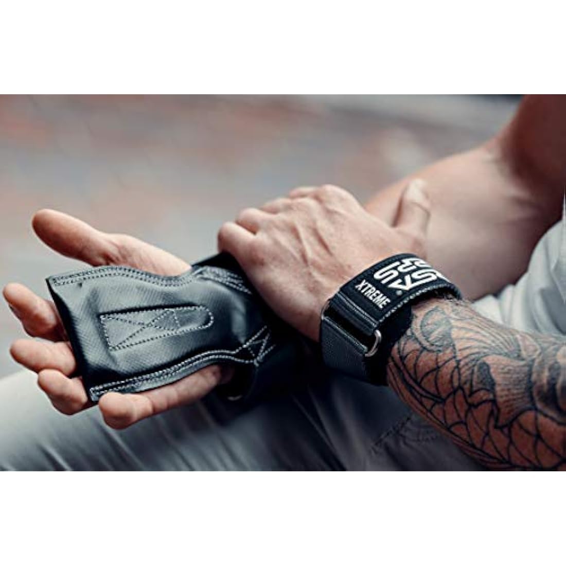 Versa Gripps Xtreme Weightlifting Straps – No-Slip Wrist Support Grips