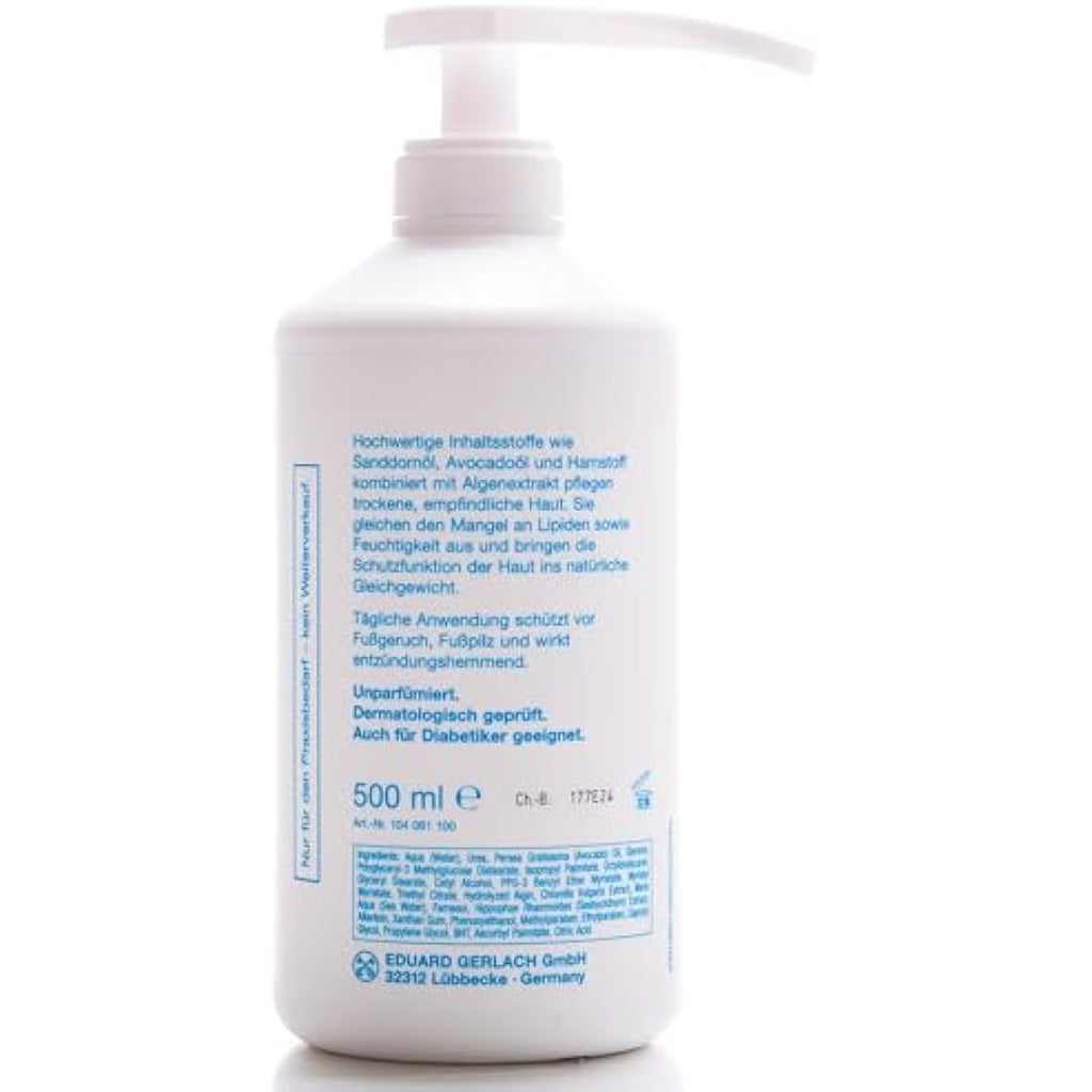 Gehwol Med Lipidro Foot Cream for Dry and Sensitive Skin – 500ml