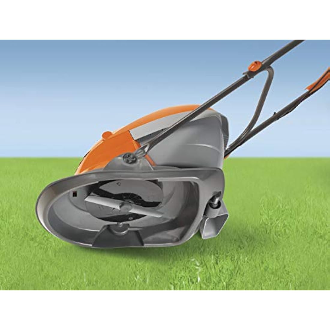 Flymo Hover Vac 250 Electric Lawn Mower – 1400W, 25cm Cutting Width