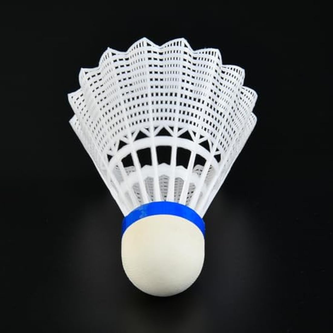 MANJHONG Nylon Badminton Shuttlecocks | Durable Cork Head | 12 Pack