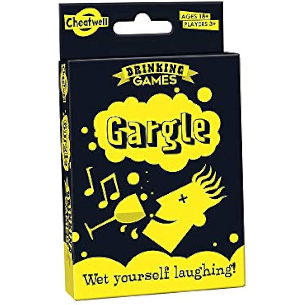 Gargle Drinking Card Game by Cheatwell Games | 165 Songs Party Game