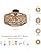Jolof Store Rattan Ceiling Light – Hand-Woven Boho E27 Pendant Lamp