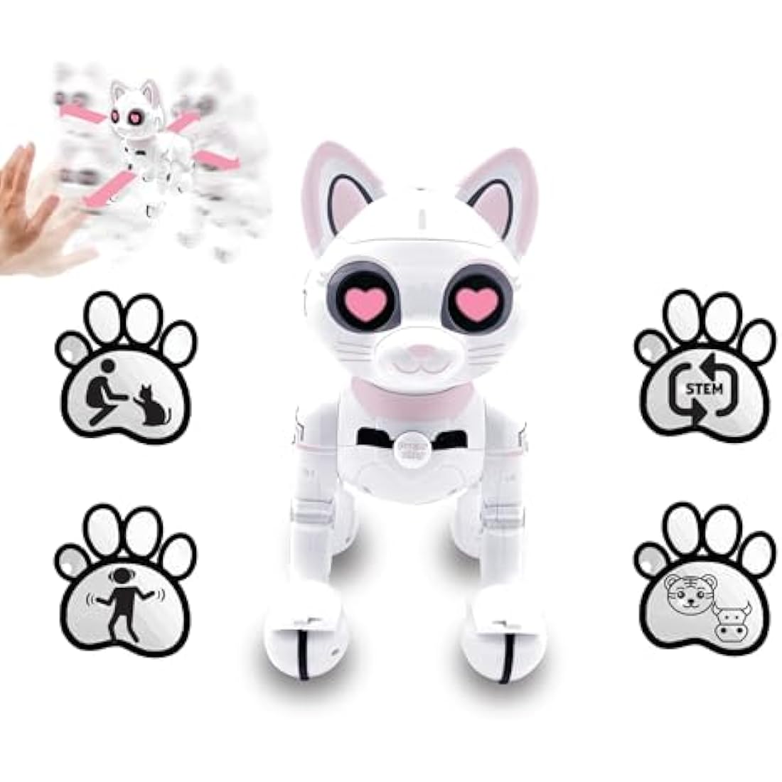 Lexibook Power Kitty – Programmable Remote Control Robot Cat Toy