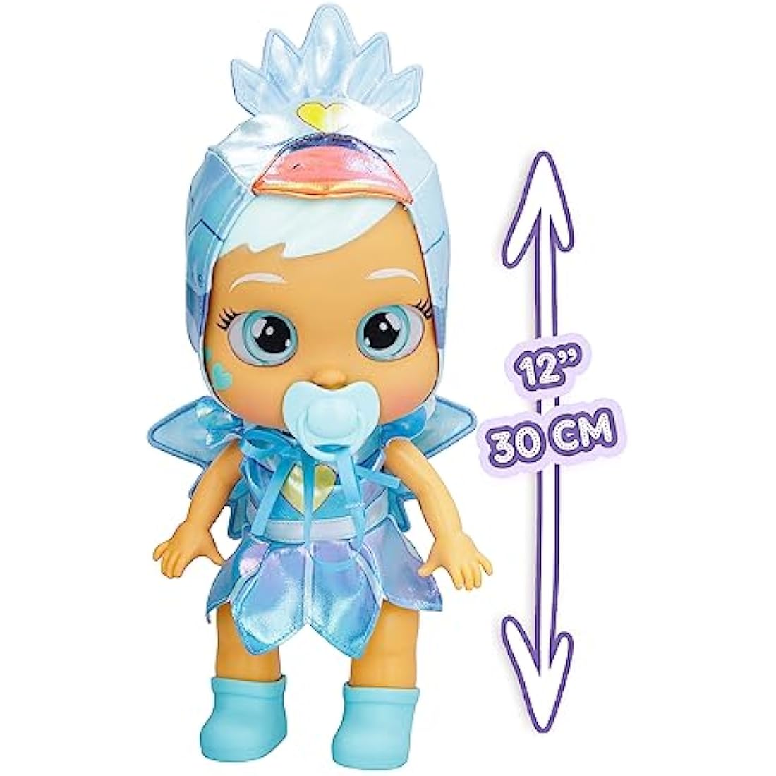 Cry Babies Stars Sydney Interactive Doll - Crying Baby Toy with Sounds