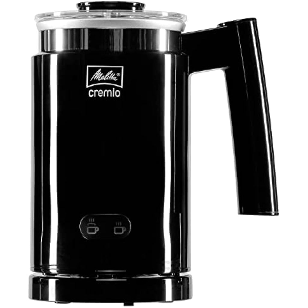 Melitta Cremio II Electric Milk Frother – 450W Non-Stick, Black