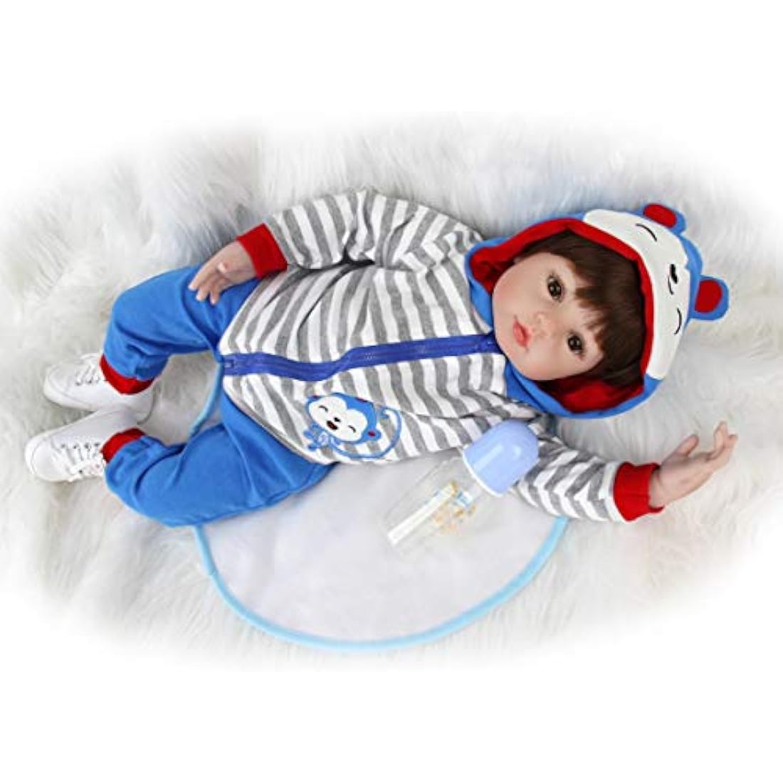 ZIYIUI 20" Reborn Baby Doll Boy | Realistic Soft Silicone Vinyl Toy