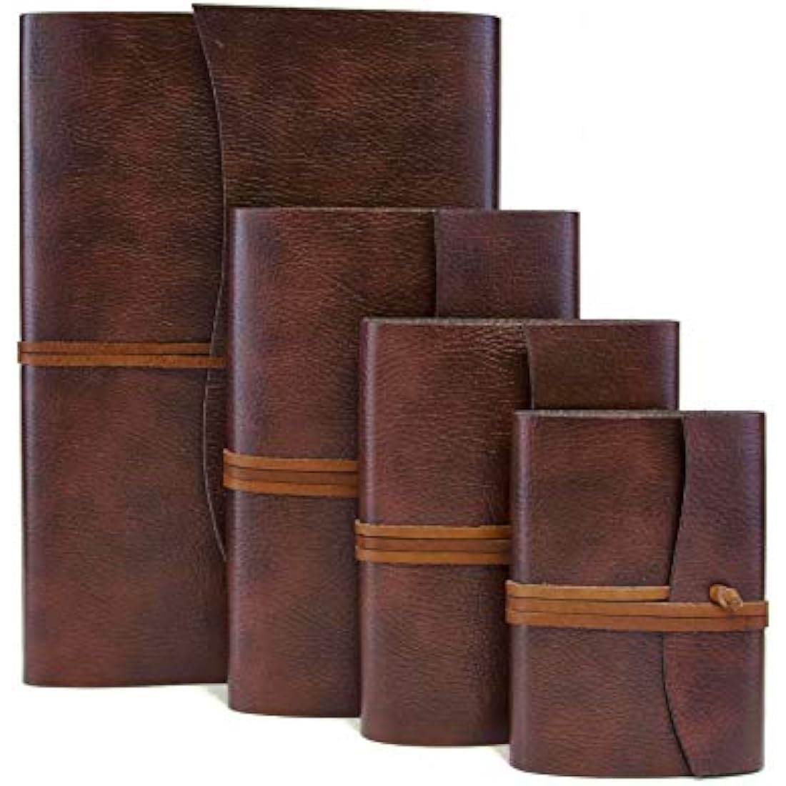 Tivoli Liscio A4 Recycled Leather Journal – Handmade Italian Notebook