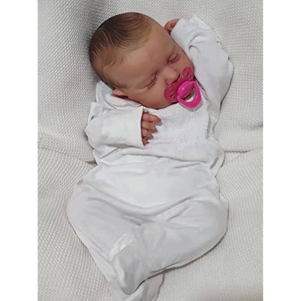 iCradle Reborn Baby Doll – 20 Inch Weighted Silicone Vinyl Newborn