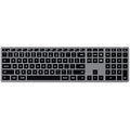 Satechi Slim X3 Bluetooth Backlit Keyboard with Numeric Keypad - Space Grey