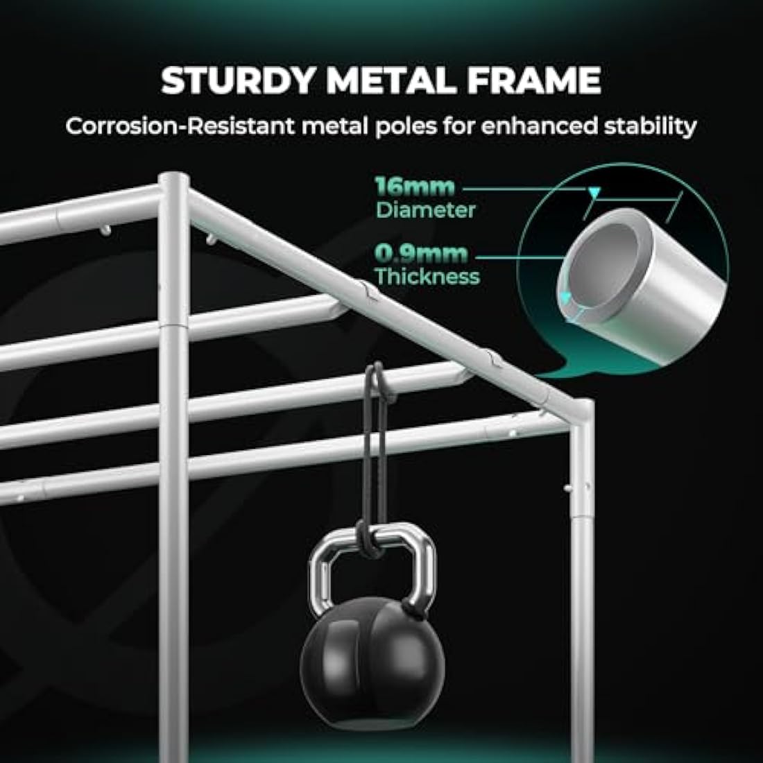 Mars Hydro Grow Tent | 120x120x200cm 1680D Canvas Reflective Mylar