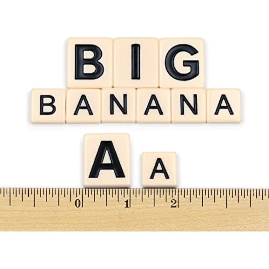 Bananagrams Big Letter Word Game – Large Tiles for Low Vision
