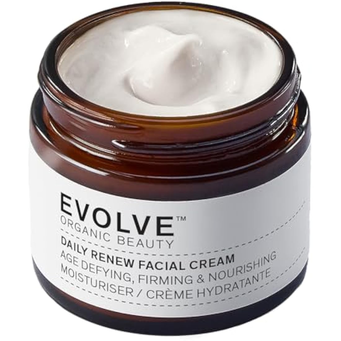 Evolve Organic Beauty Daily Renew Facial Cream with Hyaluronic Acid