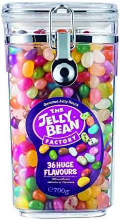 The Jelly Bean Factory Gourmet Jelly Beans – 700g Gluten-Free Gift Jar
