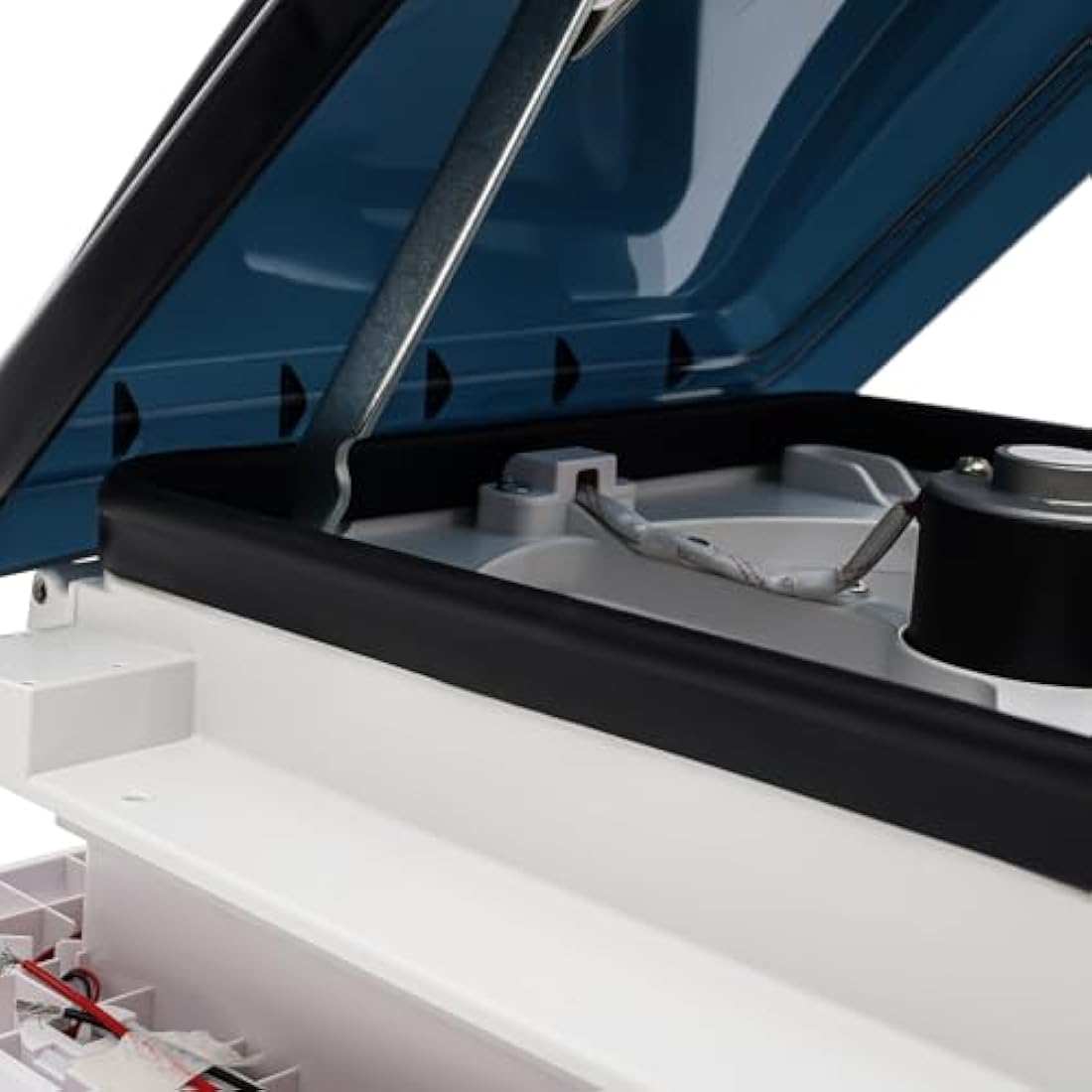 12V RV Roof Vent Fan – 6-Speed Camper Skylight with LED