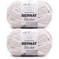 Bernat Blanket Beach Foam Chenille Yarn – 2 Pack Super Bulky Polyester