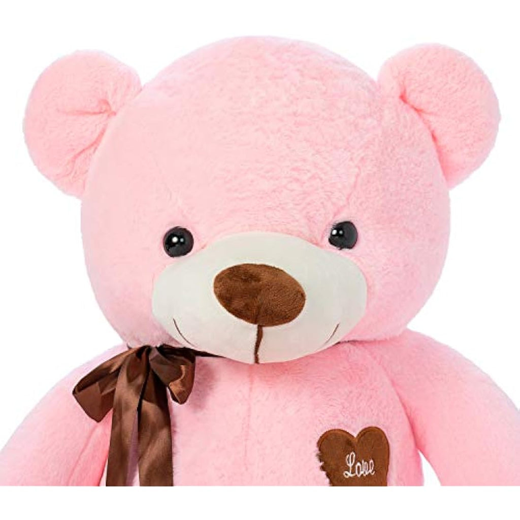 YunNasi Giant Teddy Bear | 39 Inch Large Stuffed Animal Plush - Pink